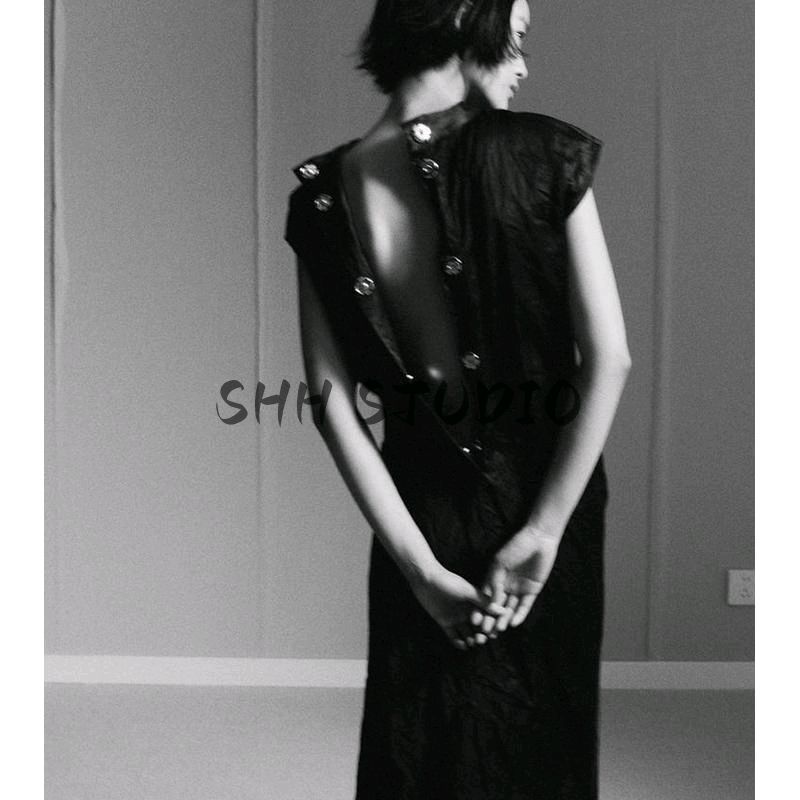 Spring New Women Clothes New Year Series Joint Name Bowknot Decoration Wrinkle Effect Dress 4786048