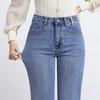 Plus Size High Waist Stretch Jeans for Women - Narrow, Wide, or Straight Leg, Comfortable Mom Jeans for Autumn 2025