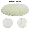 Wool Polishing Pad 1 Pcs Pure Natural Materials Wool Polishing Pad 180mm