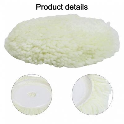 Wollpolierpad 1 Stück Reine Naturmaterialien Wollpolierpad 180mm