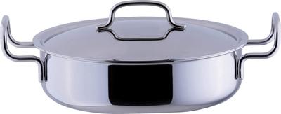 GEO Shallow Made In Compatible with Compatible with All Heat 15 Year Two-handled Pot, Type, 22cm, Japan, IH, Sources, Warranty,