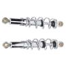 1 Pair 280mm Rear Shock Absorber 10mm Aperture Adjustable Damping Fit For Monkey Motorcycle Z50 CT70 ST50