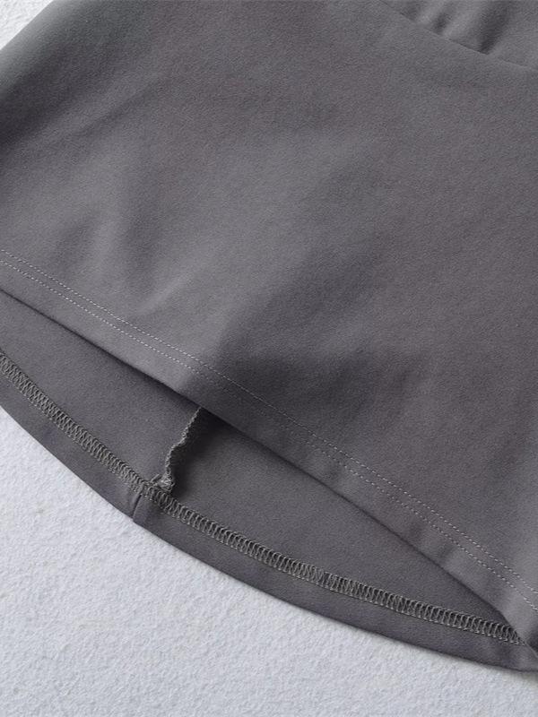Korean High Waist Pencil Skirt – Autumn Slimming Hip-hugging Style with Belt