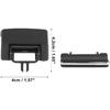 ACROPIX Front Left Right AC Vent Air Conditioning Vent Outlet Tab Clips Fit for Mercedes Benz GL450 ML350 ML550 - Pack of 4 Black