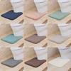 Thickened Anti-Slip Bathroom Floor Mat: Water-Absorbent Plush Doormat for Toilet, Entrance, and Bedroom
