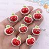 24pcs Colorful Kawaii Cartoon Bowknort Red Cherry Flat Back Stone DIY Wedding Bow Jewelry Applique Home Decor Crafts Accessories