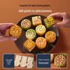 50g Snow Skin Mooncake Press Mold Kit