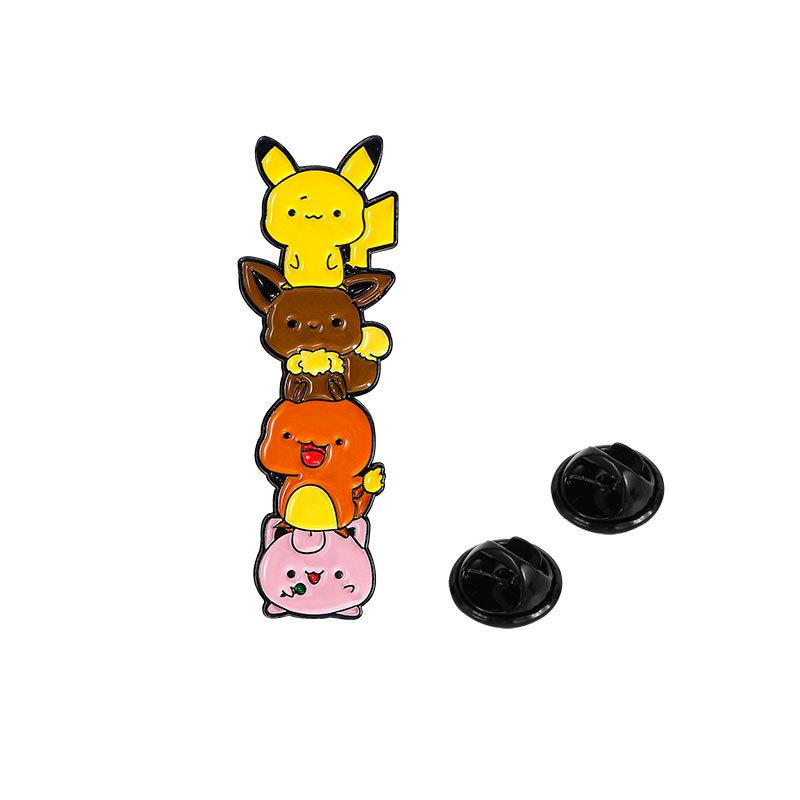 

Film and Television Animation Pokémon Cartoon Badge Children s Accessories Brooch Pokémon Series Badge