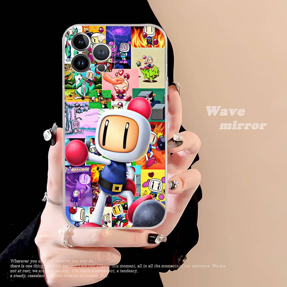 Super Bomberman Case for iphone 17 16 15 pro max 11 12 13 14 Pro Plus Phone Cover