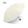 Paradise Triple Fold Windproof UV Protection Umbrella