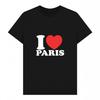 Apoh Unisex Adult I Heart Paris T-Shirt