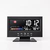 Backlit Digital Weather Clock, Voice Control, Date, Day of the Week, Temperature, Humidity, Weather Forecast, 12/24 Hour