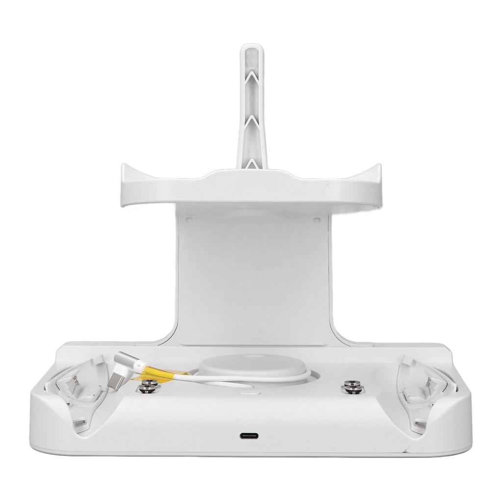 VR Controller Charging Stand RGB Light VR Headset Controller Charging Station with 2 Rechargeable Batteries