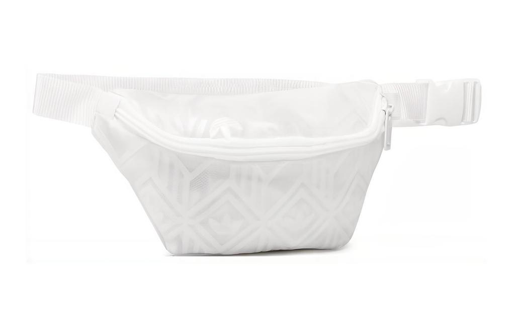 Adidas Originals Polyurethane Fanny Pack, Sling Bag, Sports Bag, Crossbody Bag Regular Unisex White GN3039