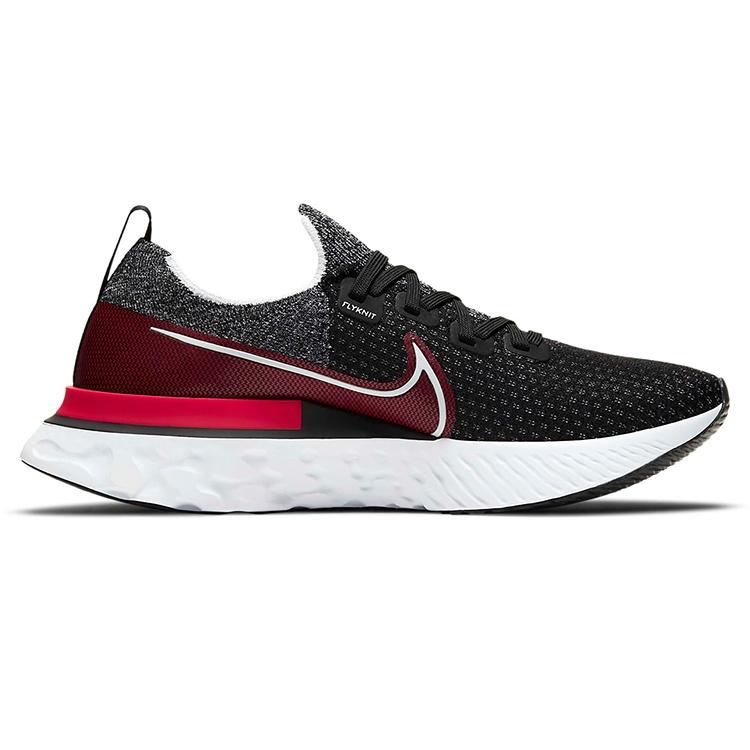 Nike React Infinity Run Flyknit 'Black University Red' Men's CD4371-014