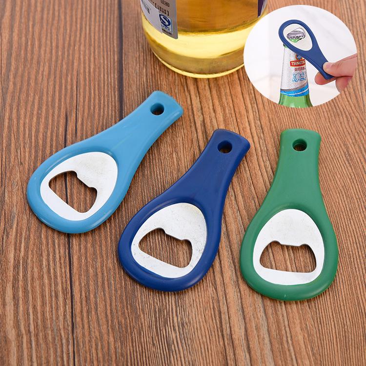 Custom Logo Plastic Keychain Bottle Opener