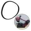 6x0.2x0.5 inch Bandsaw Rubber Tires Band Saw Pulley Tires Manual Measurement Deviation Elastic Rubber Material