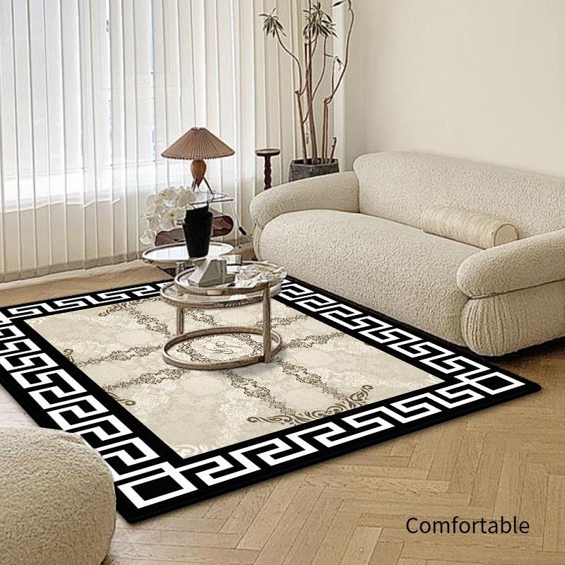 Modern Simple Style Decoration Home Rug Antiskid Large Rugs for Living Room Soft Bedside Carpet Easy Clean Coffee Tables Mat