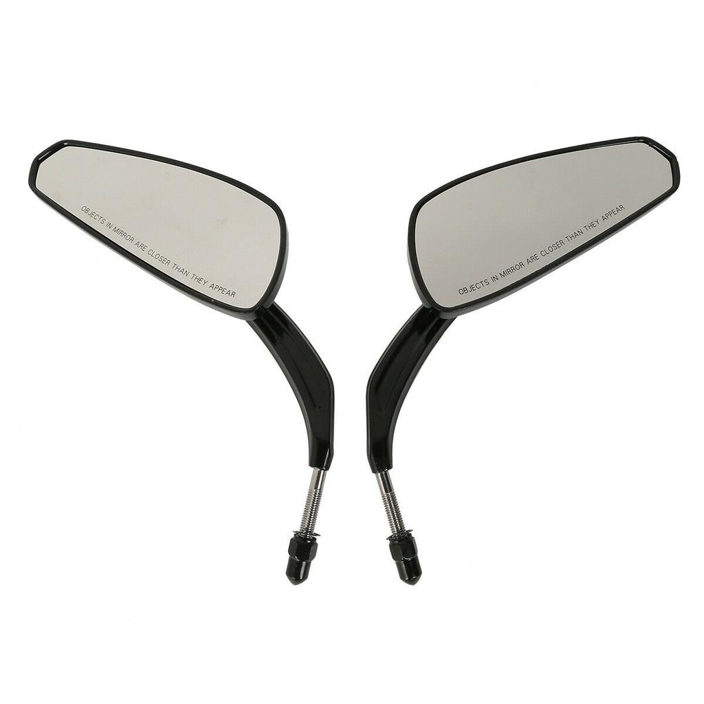 Motorcycle 8mm Rear View Mirrors For Harley Sportster XL Softail Touring Road King Road Glide Electra Glide