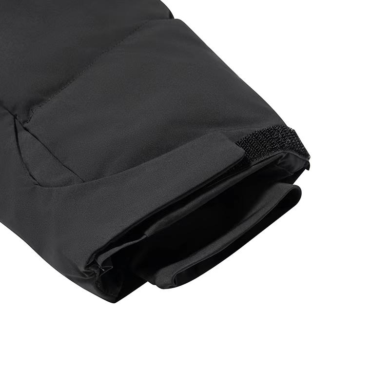 Asics Water-Resistant Warm Hooded Sports Down Jacket Men Jackets Black 2031E872-001