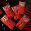 Buste Rosse High-End 2026 per Capodanno e Festa di Primavera con Nappa per Matrimoni e Fidanzamenti