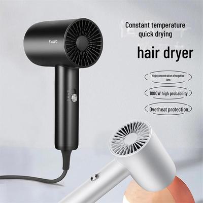 Ruiwo Portable Ionic Hair Dryer: Fast-Drying, Strong Wind for Student Dorms