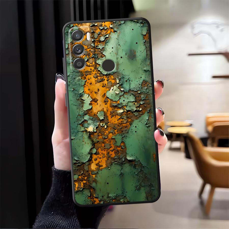 

Retro Rust Design Case for Moto Edge 20 30 S30 Pro X30 Pro Soft Back Phone Cover Motorola Edge 20 Lite