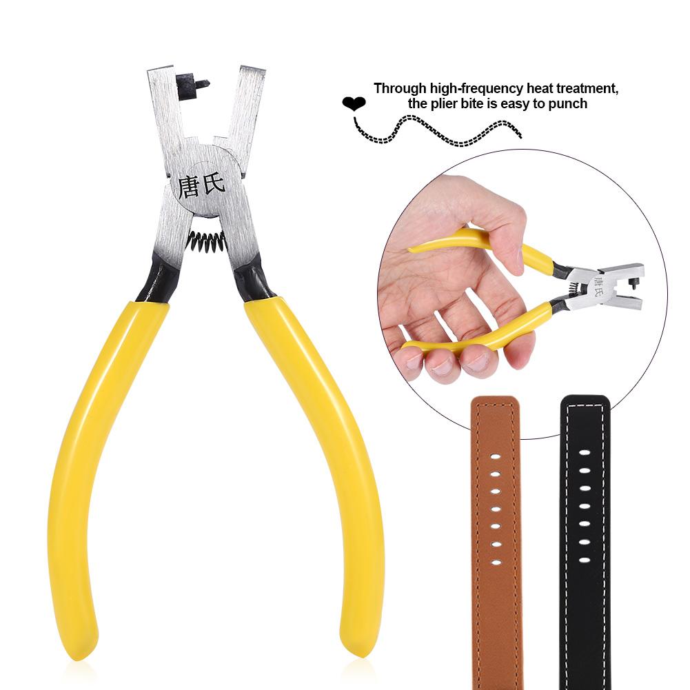 1 Stück Kohlenstoffstahl Uhrenlocher Armband Lochzange Reparaturwerkzeug