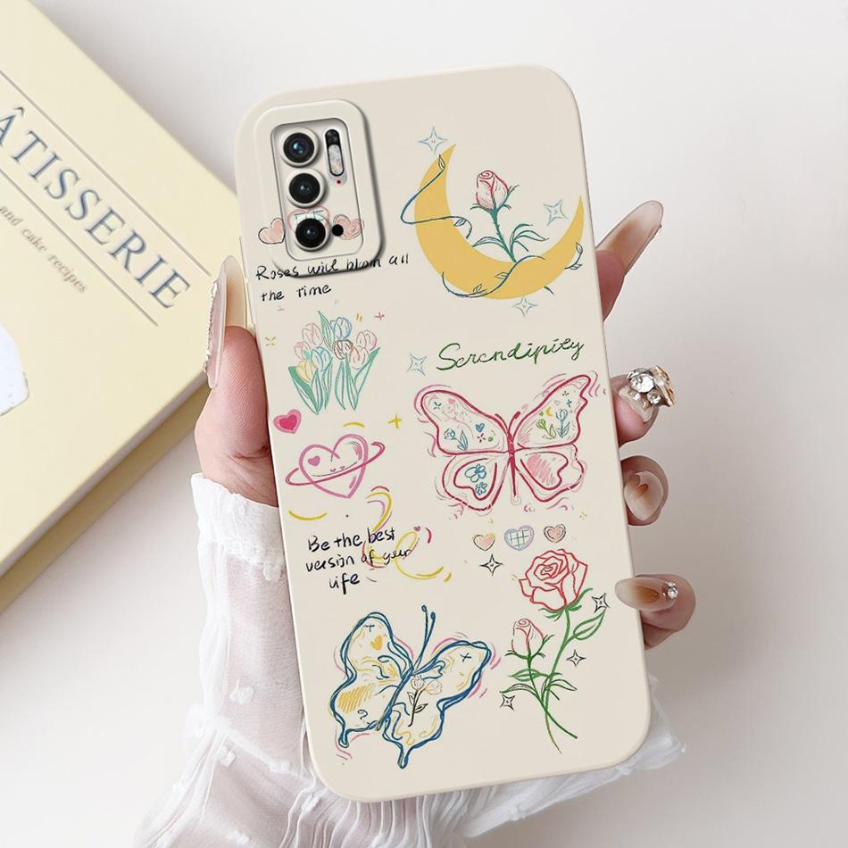 For Xiaomi Poco M3 Pro 5G Phone Case Poco M3 M3Pro Cute New Design Soft Silicone Shockproof Cases