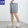 ROMON Men's Pure Cotton Casual Beach Shorts