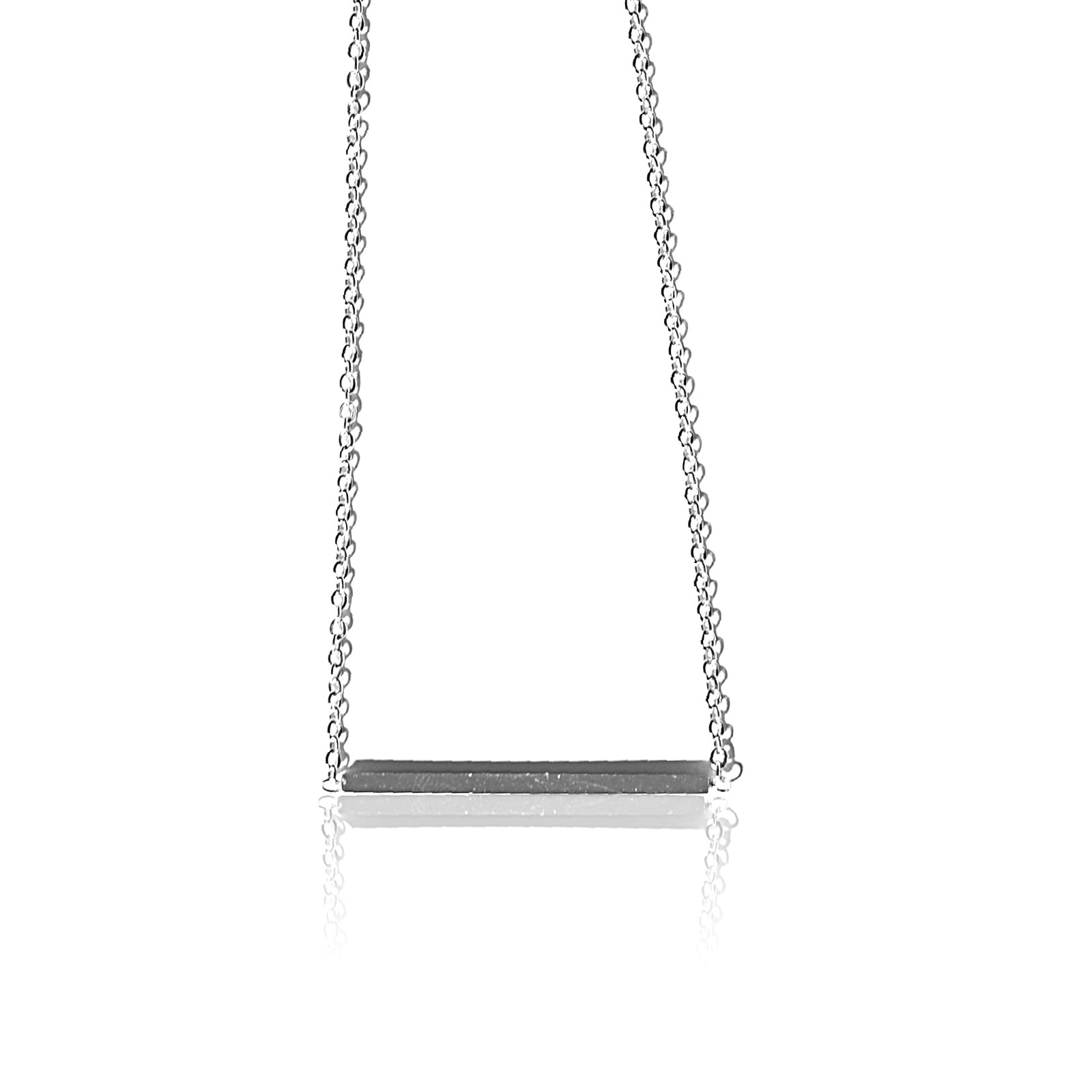 

Ожерелье палка стальное ожерелье серебряный аксессуар кулон [Brodiaea] мужское [общая длина 48.5 см]