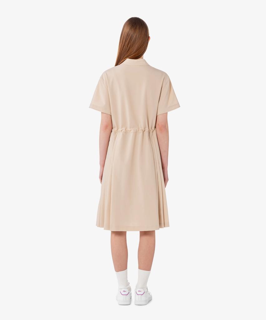 Lacoste Women'S Wool Blend Short Sleeve Polo Dress Ef6837-56G X6F