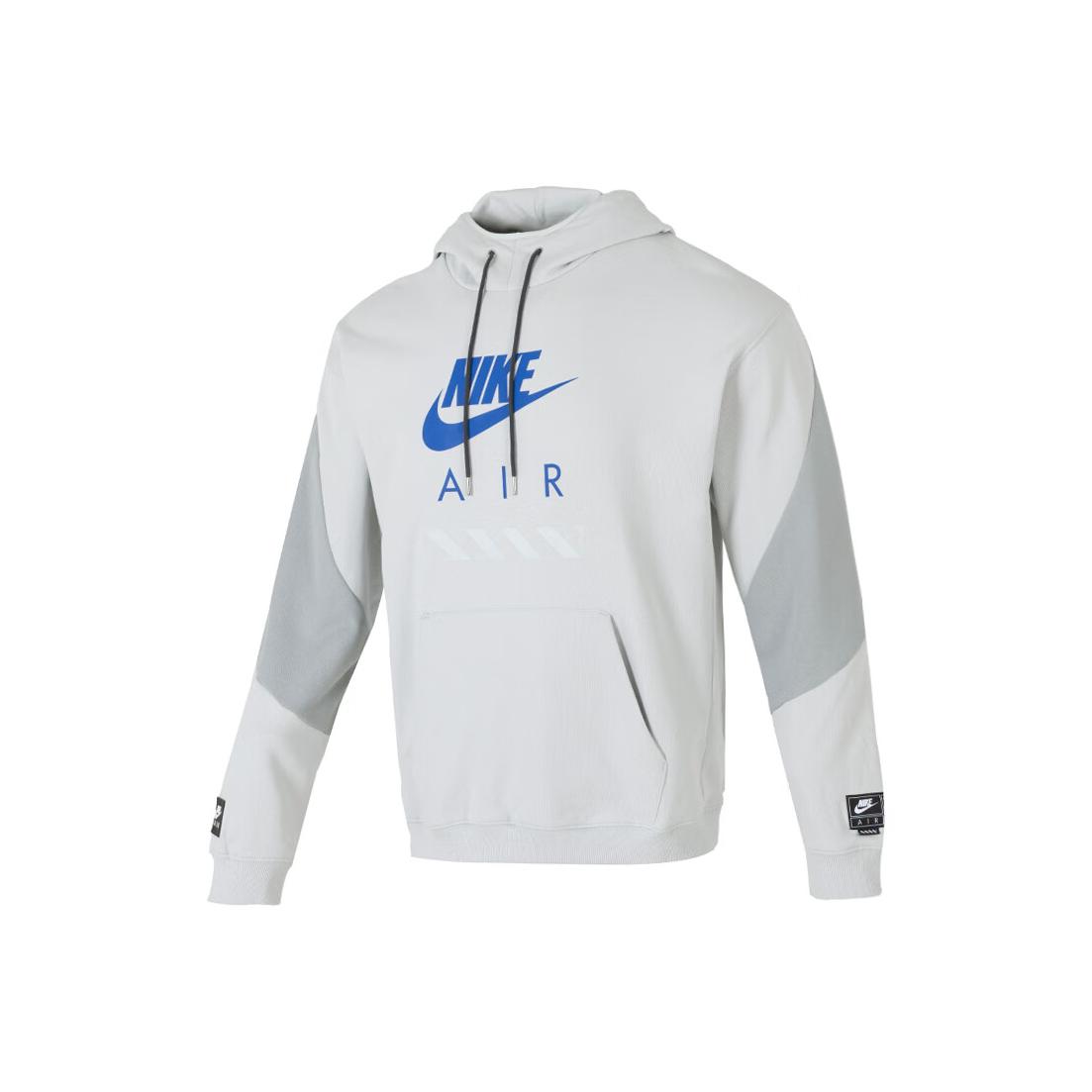 Nike Printed Logo Fashionable Casual Pullover Patchwork College Sweatshirt Men S