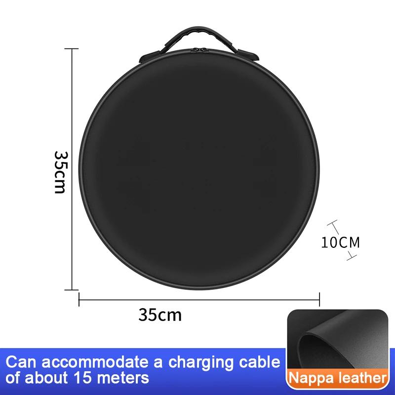 Portable EV Car Charging Cable Storage Box For BYD Denza N7 N8 N9 Z9 GT D9 Electric Vehicle Charger Cables Carry Bag Waterproof