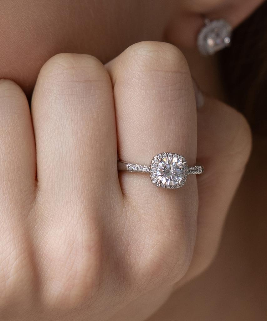 Tatiana (Silver 925) Bella Halo Ring Cr1881