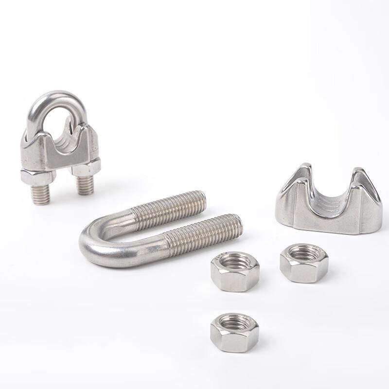 304 Rostfritt Stål Vajerklämma Bygel