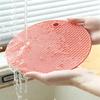 1PC Silicone Mat Round Anti Slip Anti Scalding Pot Holder Kitchen Countertop Protection Heat-resistant Coffee Cup Coaster