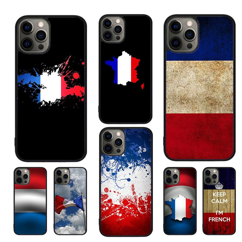 France National Flag Celular Mobile Smartphone Cases For iPhone 17 Air 16e 15 14 12 13 11 Pro MAX Plus Coque Fundas