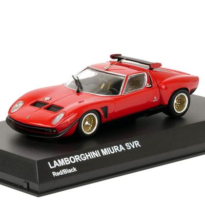 Kyosho Original Lamborghini Miura SVR Produto Acabado 1/43 Vermelho/Preto