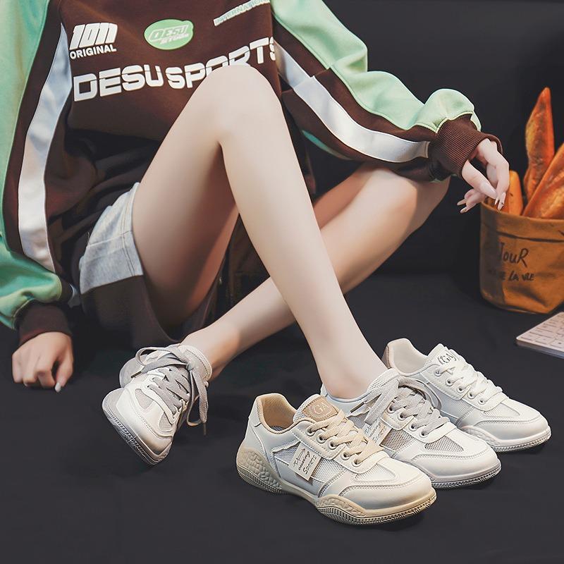 Summer hollow mesh shoes new low-top shoes breathable soft sole light white shoes wading shoes 1