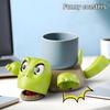 Fun Coaster Turtle Cup Mat Tea Coffee Mug Drinks Holder Anti-Scald Tableware Decorative 3D Printed Ornament Turtle Cup Holder