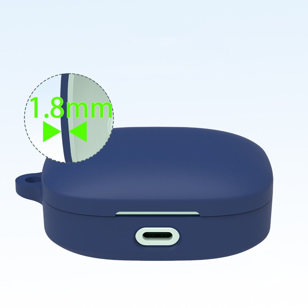 Silikon-Schutzhülle Stoßfeste Abdeckung Schale Schutz für Redmi Buds 7S Kopfhörerzubehör