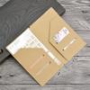 kraft Paper Sorting and Storage Book Archiving Product Ticket Card Travel Notebook Diary Supplement Kraft Refill Insert Cards