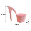 2pcs Flower Pot High Heel Shaped Special Design Vase Table Ornaments Patio Garden