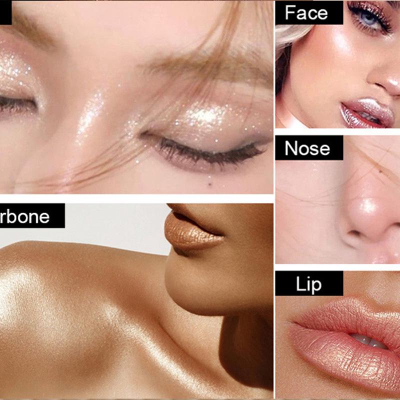 Stick de fard perlat de opt culori, rezistent la apă și fără pete