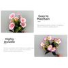 Handmade Craft Artificial Flowers Festival Party Supplies Trumpet Flower Fake Flowers DIY Floral Artificial Morning Glory