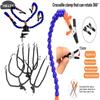 Black Multi Soldering Helping Third Hand Tool Table Clip Soldering Stand Welding PCB Holder Flexible Arm Soldering Tool