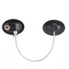 Refrigerator Wardrobe Cabinet Limiter Restrictor Safety Lock for Children Baby Protection Black