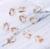 Clip per Orecchini a Clip Oro Argento Convertitore per Orecchie Non Forate Gioielleria