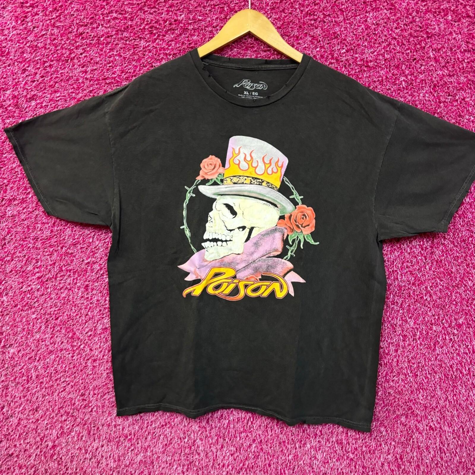 Poison Flesh Blood  Videotape Video Album Cover Rock Tee XL S